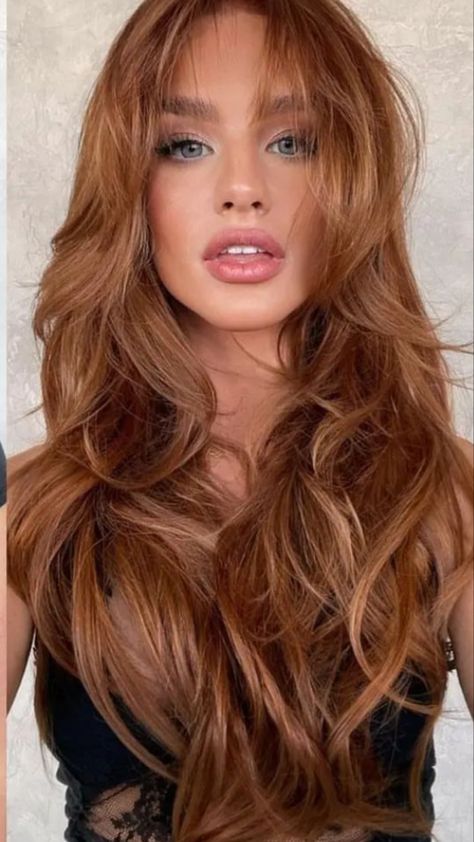 Cowboy Copper Hair, Light Auburn Hair, Copper Blonde Hair, Cowboy Copper, Rambut Brunette, Red Hair Inspo, Ginger Hair Color, Copper Hair Color, Hair Color Auburn