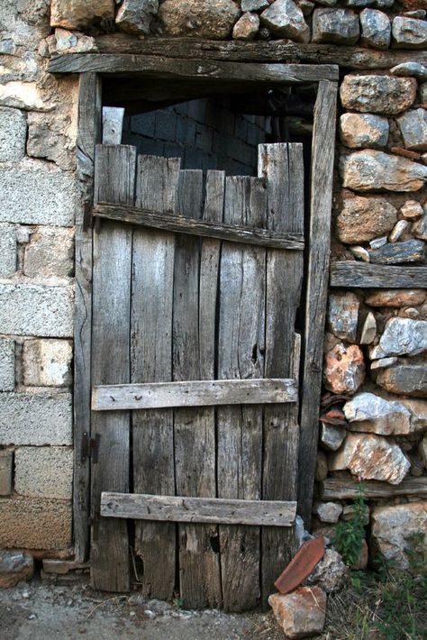 Aosta Italy, Kakariko Village, When One Door Closes, Rustic Doors, Door Gate, Old Windows, Old Door, Old Doors, Old Barns