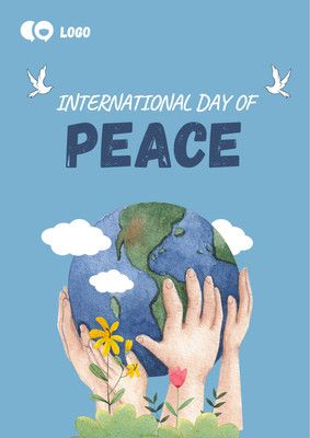 Blue Illustrative International Day of Peace Instagram Story - Templates by Canva Day Of Peace, International Day Of Peace, Font Combos, Create Your Story, Story Setting, Story Templates, International Day, Instagram Story Template, Story Template