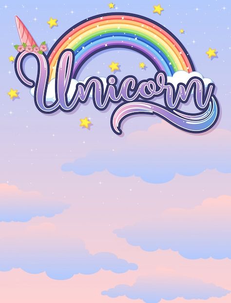 Blank banner with unicorn logo in the pa... | Free Vector #Freepik #freevector #unicorn-horn #unicorn-background #unicorn-cartoon #unicorn Aesthetic Wallpaper Unicorn, Unicorn Logo Design, Unicorn Lemonade, Pastel Pink Aesthetic Wallpaper, Wallpaper Unicorn, Unicorn Backgrounds, Unicorn Logo, Unicorn Wallpaper Cute, Cute Rainbow Unicorn