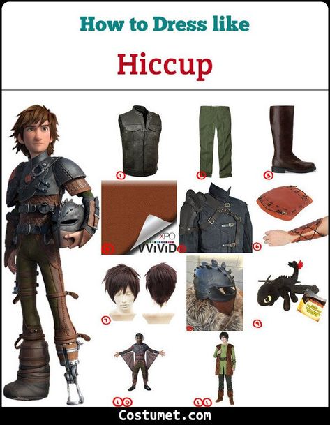 How To Train Your Dragon Costume Diy, Diy Hiccup Costume, Hiccup And Astrid Costume Diy, Diy How To Train Your Dragon Costume, How To Train A Dragon Costume, Httyd Halloween Costumes, Hiccup Halloween Costume, How To Train Your Dragon Family Costume, How To Train Your Dragon Couples Costume