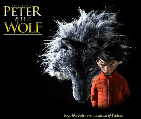 Boy like Peter are not afraid of wolves Peter And The Wolf, Tom Y Jerry, I Love Cinema, Wolf Pictures, Music Ed, Music Class, Music Classroom, Wolf Art, Good Movies To Watch