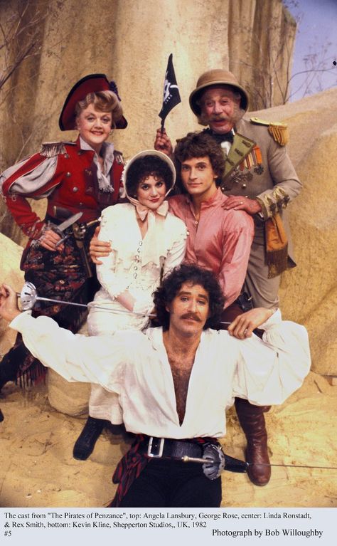 Pirates of Penzance! First favorite movie. I watched this with great concentration and awe as a child. Linda Rondstadt, Pirates Of Penzance, Rex Smith, Kevin Kline, Ella Enchanted, Blithe Spirit, Pirate King, Valley Forge, Angela Lansbury