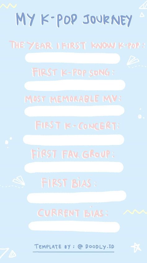 Story Template by @DOODLY.ID Instagram Profile Template, Kpop Quiz, About Me Template, Instagram Story Questions, Bingo Template, Kpop Profiles, Fandom Kpop, Story Games, Story Templates