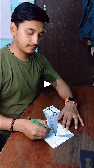 11M views · 1.3M reactions | Subscribe for Exclusive learnable Content || Relatable? 😅 easy 3D drawing tutorial ❤️🙏

#3d #3dart #3ddrawing #fyp #foryou #foryoupage #drawing #draw | Mohit Kashyap 3d Drawings Easy, 3d Drawing Tutorial, Bible Quotes Background, Illusion Drawings, Carol Of The Bells, Lindsey Stirling, Diy Projects For Kids, Drawing Prompt, 3d Drawings