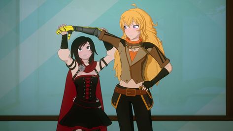 Yang Xiao Long/Image Gallery/Volume 5 | RWBY Wiki | FANDOM powered by Wikia Ruby And Yang, Rwby Yang, Rwby Bumblebee, Rwby Volume, Rwby Memes, Rwby Red, Red Like Roses, Rwby Ships, Rwby Comic