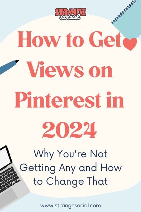 Discover strategies to increase your views on Pinterest in 2024. Learn about Pinterest keywords, where to put them, and how to find them. Pinterest Growth Strategy, How To Get More Views On Pinterest, Pinterest 2024 Predictions, Grow Pinterest, Book Ads, Pinterest Tutorial, Graduation Images, Pinterest Guide, Learn Pinterest