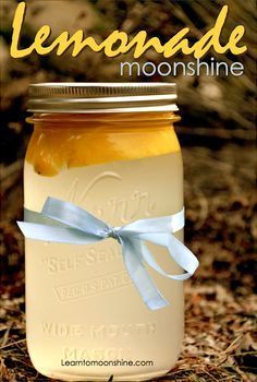 Lemonade Moonshine Recipe, Flavored Moonshine Recipes, Homemade Moonshine, Homemade Alcohol, Homemade Liquor, Fresh Squeezed Lemonade, Liquor Recipes, Moonshine Recipes, Liqueurs Recipes