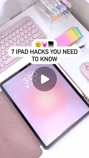 Ipad Secrets Tips And Tricks, I Pad Hacks Tips, Apps You Need On Your Tablet, Ipad Wedges Ideas, Best Note Taking Apps Ipad, Ipad Hacks Tips And Tricks, Keyboard Desk Setup, Ipad Set Up, Passion Planner Digital