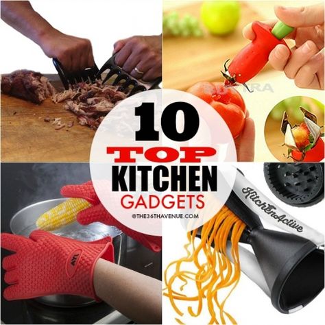 Kitchen Gadgets - 10 CLEVER Gadgets that will make your life easier! See them all at the36thavenue.com #kitchen House Traditional, Dig Gardens, Must Have Kitchen Gadgets, Survival Gardening, Painted Kitchen, Kitchen Must Haves, City Garden, Flower Quotes, Back Gardens