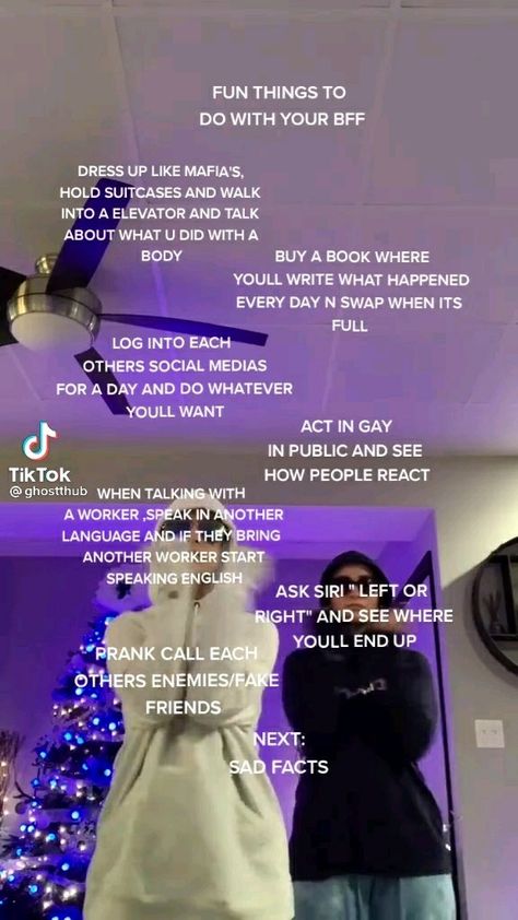 Humour, Things To Do When You And Your Friends Are Bored, Duo Things To Do, Random Fun Things To Do With Friends, What To Do On New Years, Fun Things To Do In School With Friends, Risky Things To Do With Friends, Easy Things To Do At A Sleepover, Spontaneous Things To Do At School