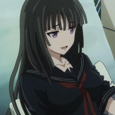 Black Hair, Hair, Anime, Black, Black Bullet, Anime Character