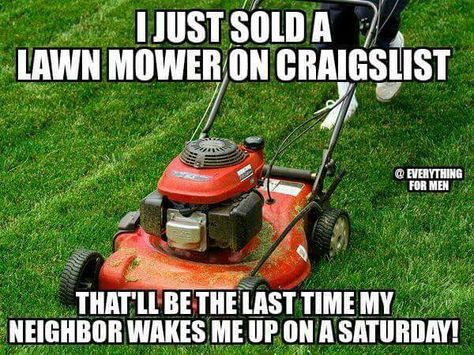 Lawn mower Lawn Care Humor, Landscape Edging Stone, Paver Edging, Fall Maintenance, Pavers Diy, Caring For The Environment, Lawn Mower Repair, Best Lawn Mower, Seek God