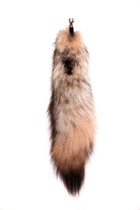 wolf tail, I would wear this to just mess with people Therian Tail, Coyote Tail, Therian Gear, Fox Tail Keychain, Shark Tail, Wolf Tail, Therian Stuff, Therian Mask, Wet Specimen