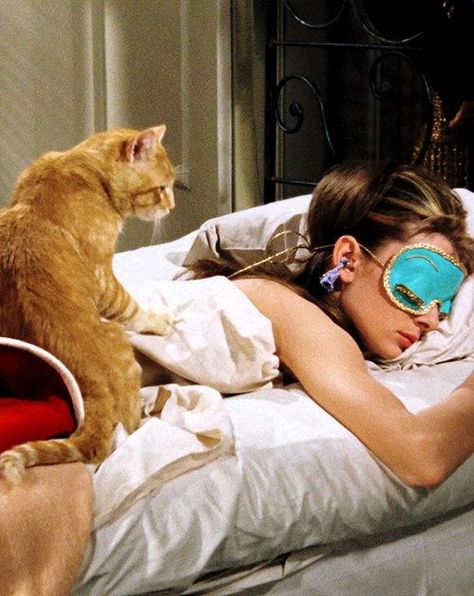 Breakfast At Tiffanys, A Woman, Mask, Bed, Breakfast At Tiffany's