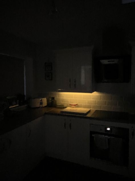 Night Kitchen Aesthetic, Kitchen Night Aesthetic, Kitchen At Night Aesthetic, Home At Night Aesthetic, Kitchen At Night, Stargirl Interlude, Teenage Life, Dark Kitchen, Aesthetic Life