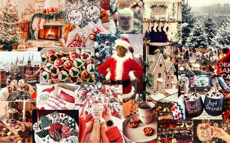 About Christmas, Christmas Images, Christmas Wallpaper, Grinch, Laptop, Wallpapers, Collage, Christmas