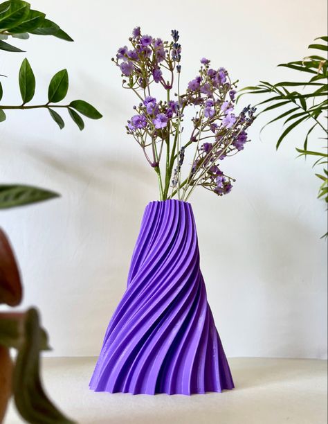 3d Vase, Creative Vase, Plastic Vase, Clay Works, Vase Home Decor, Keramik Vase, Vase Design, Ceramic Vases, Flower Pot