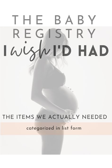 The Baby Registry I Wish I'd Had || Baby registry essentials || #registry #baby #pregnant #momlife Must Haves For Nursery, Baby Registry Ideas, Baby Registry Checklist New Moms, What To Put On Baby Registry, 3rd Baby Must Haves, Natural Baby Products, Baby List Needs, Clean Baby Products, What To Register For Baby