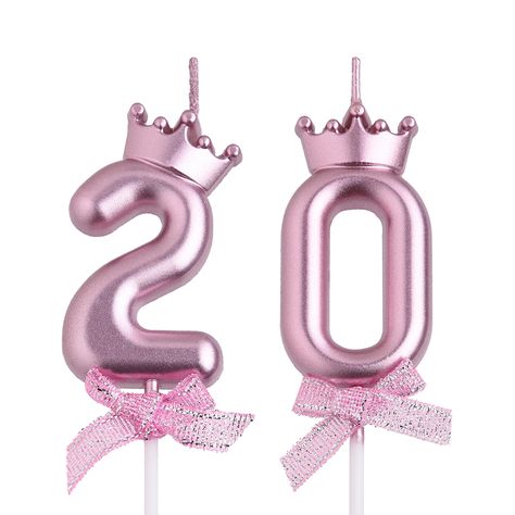 PRICES MAY VARY. Celebrate a decade of joy with our 20 Year Old Number Birthday Candles. Specifically designed for 20th birthdays, these candles feature stylish numerals 2 and 0, adding a touch of elegance to your celebration Elevate your birthday party with these unique cake toppers. Crafted in a shimmering color, they serve as eye-catching decorations, making your cake the centerpiece of the celebration Suitable for both boys and girls, our candles are a delightful addition to any birthday cel 20 Candles Birthday, 20 Years Birthday, 20th Birthday Decorations, Happy Birthday 20, Number Birthday Candles, 20 Happy Birthday, Candles For Men, 20th Wedding Anniversary, Number Candles Birthday