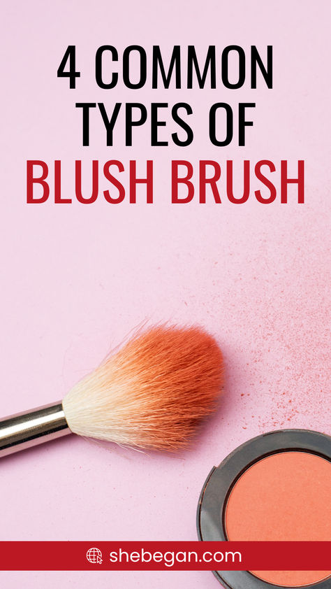 Although, a blush brush is also similar to a powder brush, except it is smaller to fit on the cheeks. For a more exact blush application, certain blush brushes include a little slant to them.

We take a look at some common types of blush brushes in this article. Types Of Blush, Best Drugstore Blush, Drugstore Blush, Blush Application, Bronzer Brush, Cream Blush, Blush Brush, Makeup Kit, Choose The Right