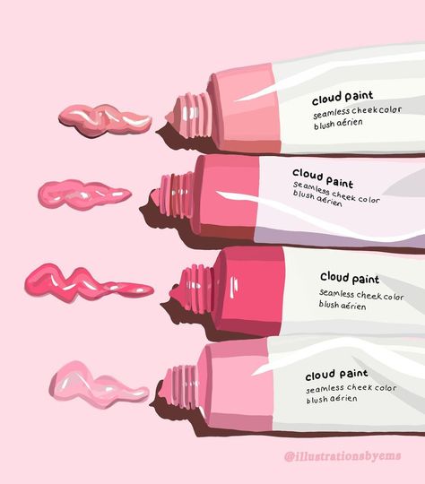 Glossier Poster Prints, Cool Online Shops, Glossier Drawing, Beauty Design Graphic, Cute Digital Drawings, Glossier Aesthetic Wallpaper, Glossier Poster, Pink Wall Paper, Glossier Branding