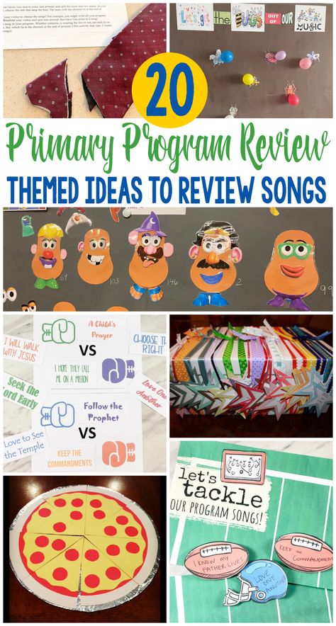 Singing Time Review Ideas, Lds Primary Singing Time Review Games, Primary Singing Time Games, Primary Singing Time Ideas, Lds Object Lessons, Lds Primary Chorister Ideas, Lds Primary Songs, Singing Time Ideas, Lds Music