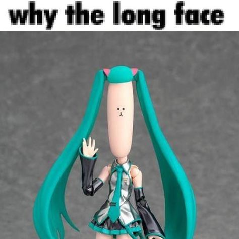 #miku #silly #goofy Miku Low Quality, Miku Dayo, Shocked Emoji, Vocaloid Funny, Goofy Drawing, Long Face, Silly Goofy, Fnaf Funny, Long Faces