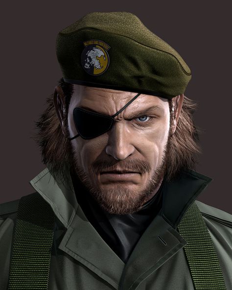 Naked Snake Render Big Boss, Metal Gear Solid, Metal Gear