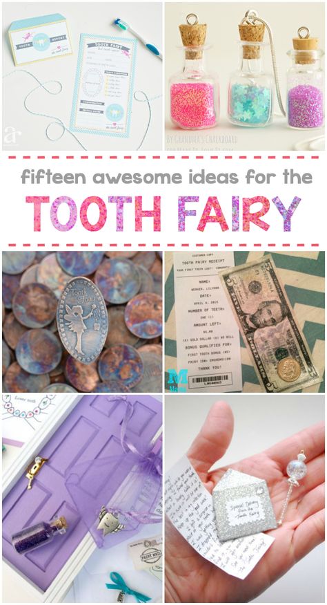 15 Awesome Tooth Fairy Ideas | Kids Activities Blog Crochet Tooth, Tooth Fairy Ideas, Tooth Fairy Money, Tooth Fairy Note, Boy Tooth Fairy, Tooth Fairy Receipt, Tooth Fairy Kit, Tooth Fairy Doors, Tooth Fairy Certificate