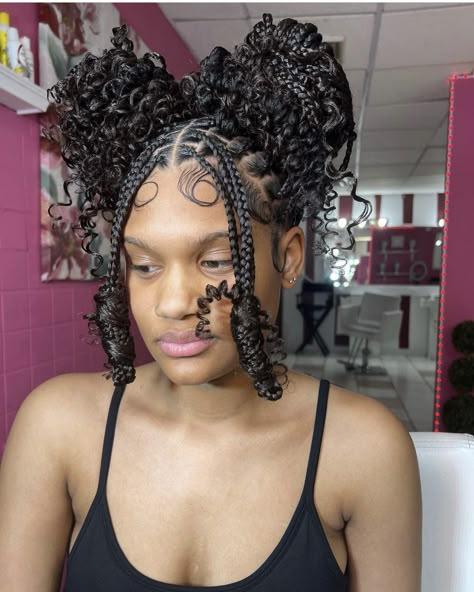 Different Hairstyles For Short Hair, Matrix Hairstyle, New Braided Hairstyles, Hairstyle Braided, Cute Box Braids, Hairstyles 2024, African Hair Braiding Styles, Hairstyles For Teens, Cute Braided Hairstyles