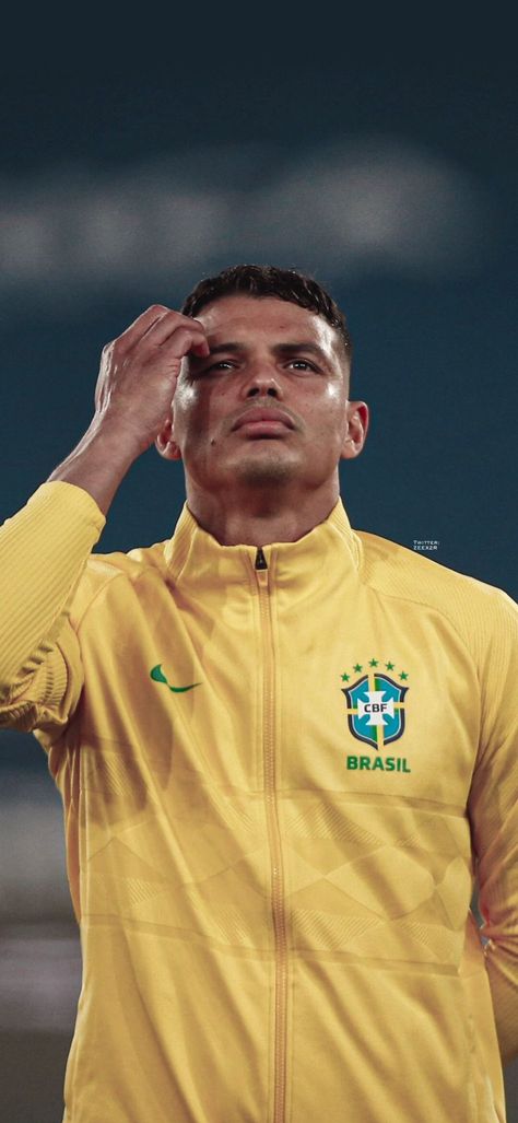 Thiago Silva Wallpaper, Brazil 2022, 2022 Fifa World Cup, Jack Grealish, 4k Wallpaper, Fifa World Cup, Soccer Players, Fifa, Puma Jacket