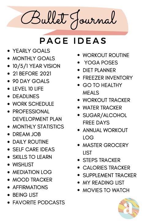 Bullet Journal Page Ideas to keep you inspired | bujo page ideas for complete beginners | how to get started with a bullet journal #pageideas #howtobulletjournal #bujoideas #bujoinspo Bujo Pages Ideas List, Bullet Journal Ideas How To Start A, What To Put In A Bullet Journal, Index Bullet Journal Ideas, Journal Contents Page, Bujo Lists Ideas, Journal Ideas Beginner, Bullet Journal Ideas Pages Daily Planner, Journaling For Beginners Get Started