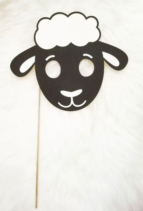 Paper Crafts, Sheep, Sheep Mask, Mask, Quick Saves