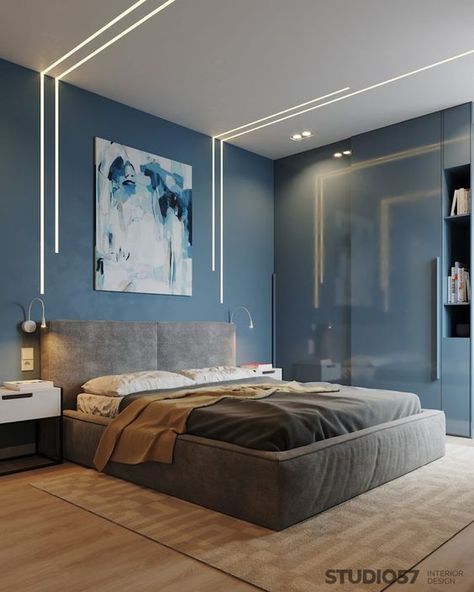 10 Home Decor Trends For 2020 | Top Decorating Choices | Decoholic High Ceiling Ideas Bedroom, Bedroom False Ceiling Design Modern Lighting Ideas, False Ceiling Design For Flats, Bedroom Concepts Modern, High Tech Room Interior Design, False Ceiling With Mirror Design, Flat False Ceiling Design, Surface Lights Ceiling Bedroom, Interior Design Visualisation