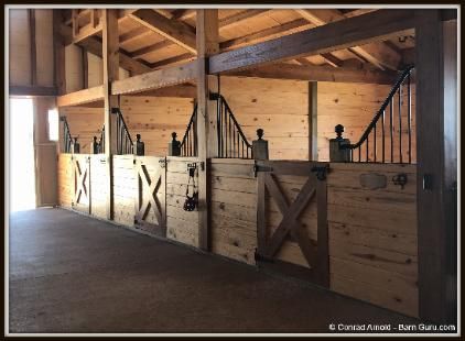 Horse Stall Design, Horse Stalls Ideas, Livestock Barn Plans, Horse Barns Ideas, Diy Horse Stalls, Diy Stall Fronts, Barn Stall Ideas, Horse Stalls Cheap, Horse Stall