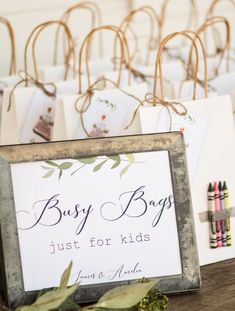 Kids Wedding Activities, Wedding Activities, Busy Bags, Farmhouse Wedding, Future Wedding Plans, Cute Wedding Ideas, Wedding With Kids, Business For Kids, Backyard Wedding