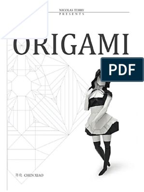 Anime Origami, Origami Person, Origami Human, Origami Girl, Origami Book, Papercraft Download, Origami Projects, Origami Diagrams, Origami Models