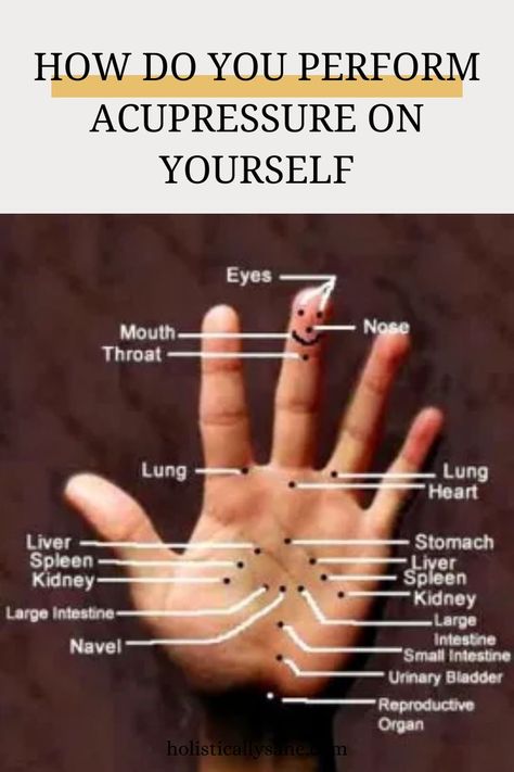 One good advantage of acupressure is that you can do it all by yourself. It can be applied to specific acupoints or utilised to cover an entire area like the foot or hand. Acupressure Points Chart, Acupressure Chart, Healing Reflexology, Ear Reflexology, Pressure Point Therapy, Acupressure Therapy, Hand Reflexology, Reflexology Chart, Acupressure Massage