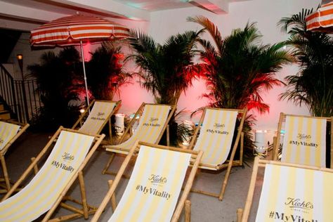 Trees Photo, Pool Floaties, Beach Events, Event Hall, Downtown Manhattan, Experiential Marketing, Event Branding, Event Activities, Corporate Party