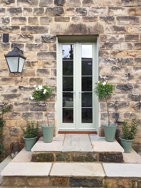 Timber Doors in Yorkshire | Blackthorn Timber Victorian Patio Doors, French Style Doors, Bedroom Patio Doors, Narrow French Doors, Small French Doors, Single Patio Door, French Doors Patio Exterior, Space Saving Doors, External French Doors