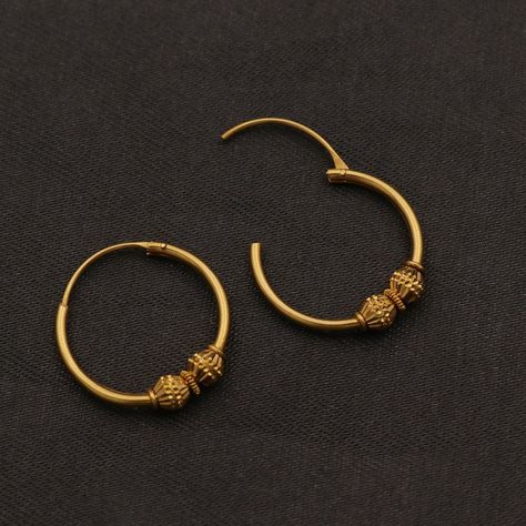 J Type Ear Rings Gold, Indian Gold Hoop Earrings, Small Gold Earrings Indian, 2 Grams Gold Earrings Designs, Shiva Images, Baby Jewellery, Small Earrings Gold, Durga Ji, Tiny Gold Earrings