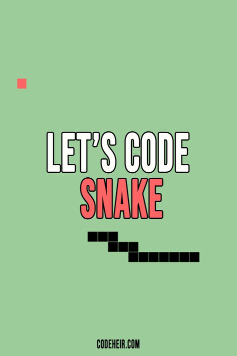 Let's code snake with a snake moving about eating food Nokia Snake Game, Emoji Codes, Programming Tips, Coding In Python, Star Emoji, Coding For Beginners, Snake Game, Learn Coding, How To Code