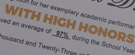 With Highest Honor, Vision Board For High School Students, Attendance Questions High School, Junior Year High School Signs, Next Stop High School, With High Honors, High Honors, North Shore High School, Life Vision