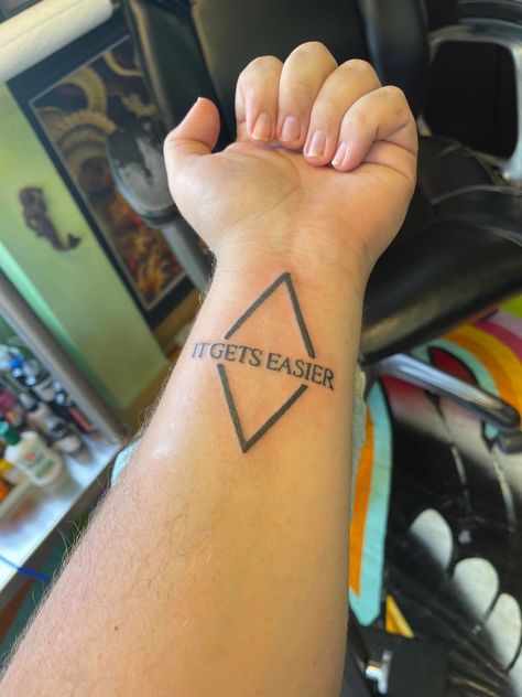 Bojack Inspired Tattoo, Bojack Horseman Tattoo Sarah Lynn, Bojack Tattoo Ideas Simple, Bojack Horseman Tattoo Minimalist, The View From Halfway Down Tattoo, Rock Tattoo Ideas, Bojack Horseman Tattoo, Reborn Tattoo, Horseman Tattoo