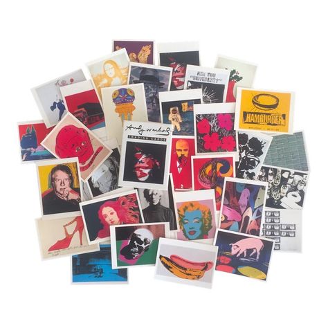 This rare complete 36 piece boxed set of Andy Warhol Pop Art collectible trading cards are by the world famous Pop Artist Andy Warhol ( 1928 - 1987 ). He is one of the singularly most well known Contemporary artists of all time, his imagery is recognized world wide and his infamous life, art works, and creative endeavors are like no other artist in the history of world art.  He is recognized as the first artist to use common everyday objects and products and view them in a completely different w Andy Warhol Pop Art, Quotes Prints, Saying Quotes, Pop Art Artists, Trading Card Box, Art Trading Cards, Famous Artwork, Modern Pop Art, Collectible Trading Cards