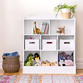 Amazon.com: playroom storage Cubby Bookshelf, Toy Cupboard, Kids Book Storage, Toy Storage Organizer, Kids Organization, Bookshelves In Bedroom, Wooden Bedroom, House Updates, Toy Storage Organization