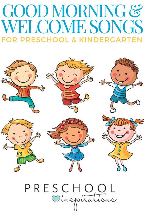 Welcome Songs For Preschool, Preschool Good Morning Songs, Welcome Song For Preschool, Good Morning Songs, Morning Meeting Songs, Songs Preschool, Preschool Inspirations, Songs For Preschool, Welcome To Preschool