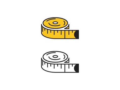 Measure Icon, Sewing Tape Measure, Cool Picks, Geometric Logo, Couples Goals, App Icon Design, Satisfying Food, Tattoo Inspo, Instagram Icons