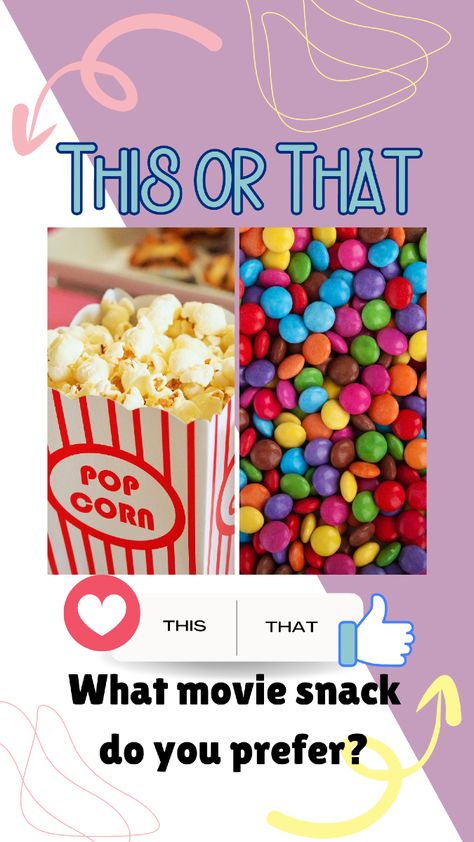 This or That Thursday... Thursday Quotes, Movie Snacks, Snacks, Quotes